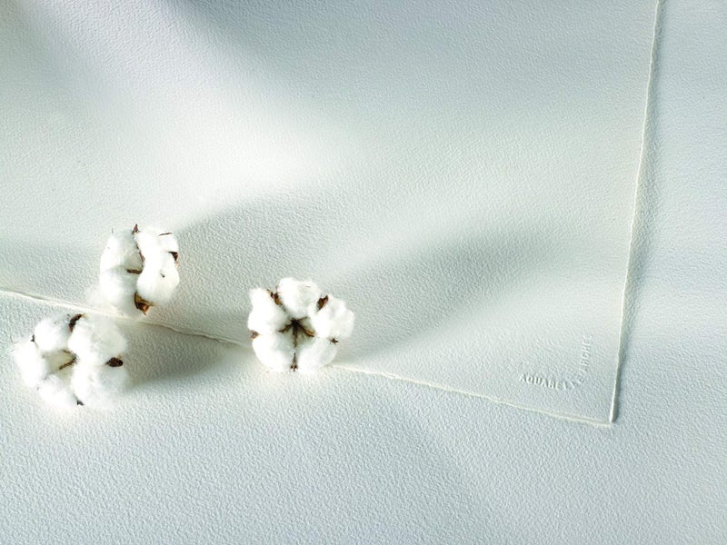 Arches - Pad Enc 26x36 12H Aquarelle 100% Satin 300g White NAT (A1795098) - Image 3